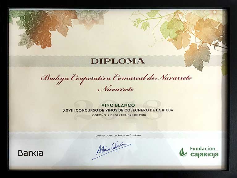 Comarcal de Navarrete - Diploma