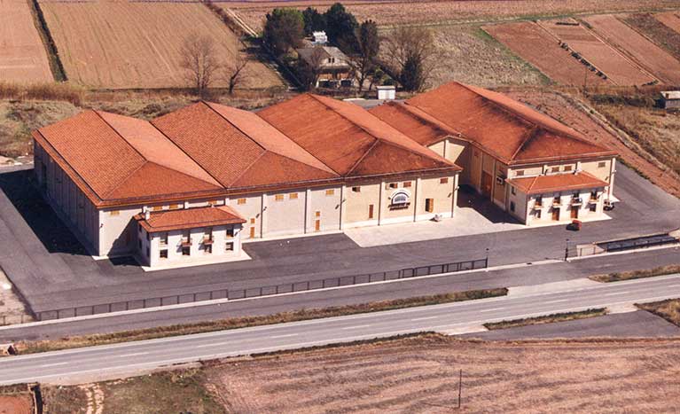 Comarcal de Navarrete - Vista aerea